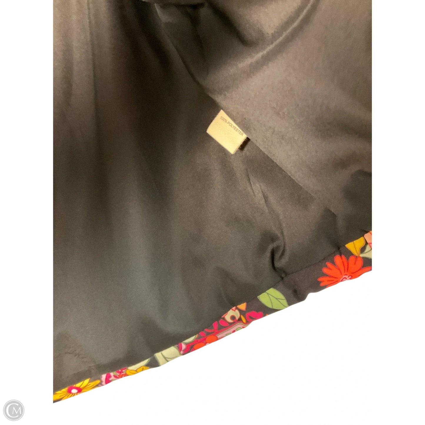 Vest Puffer & Quilted By Miss Sparkling In Floral Print, Size: S