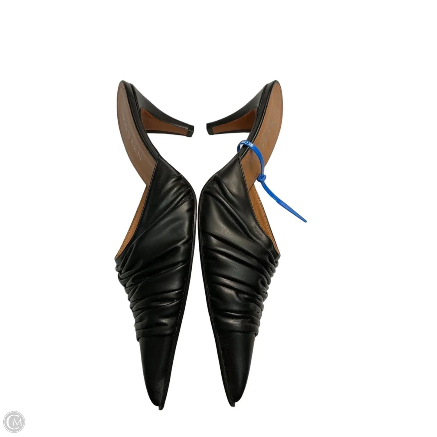 Shoes Luxury Designer By Alexander Mcqueen In Black, Size: 10.5