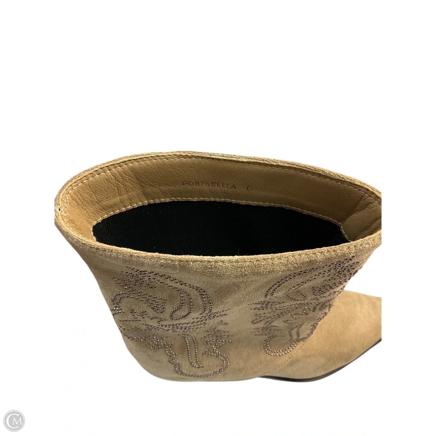 Boots Mid-calf Heels By Azalea Wang In Beige, Size: 6