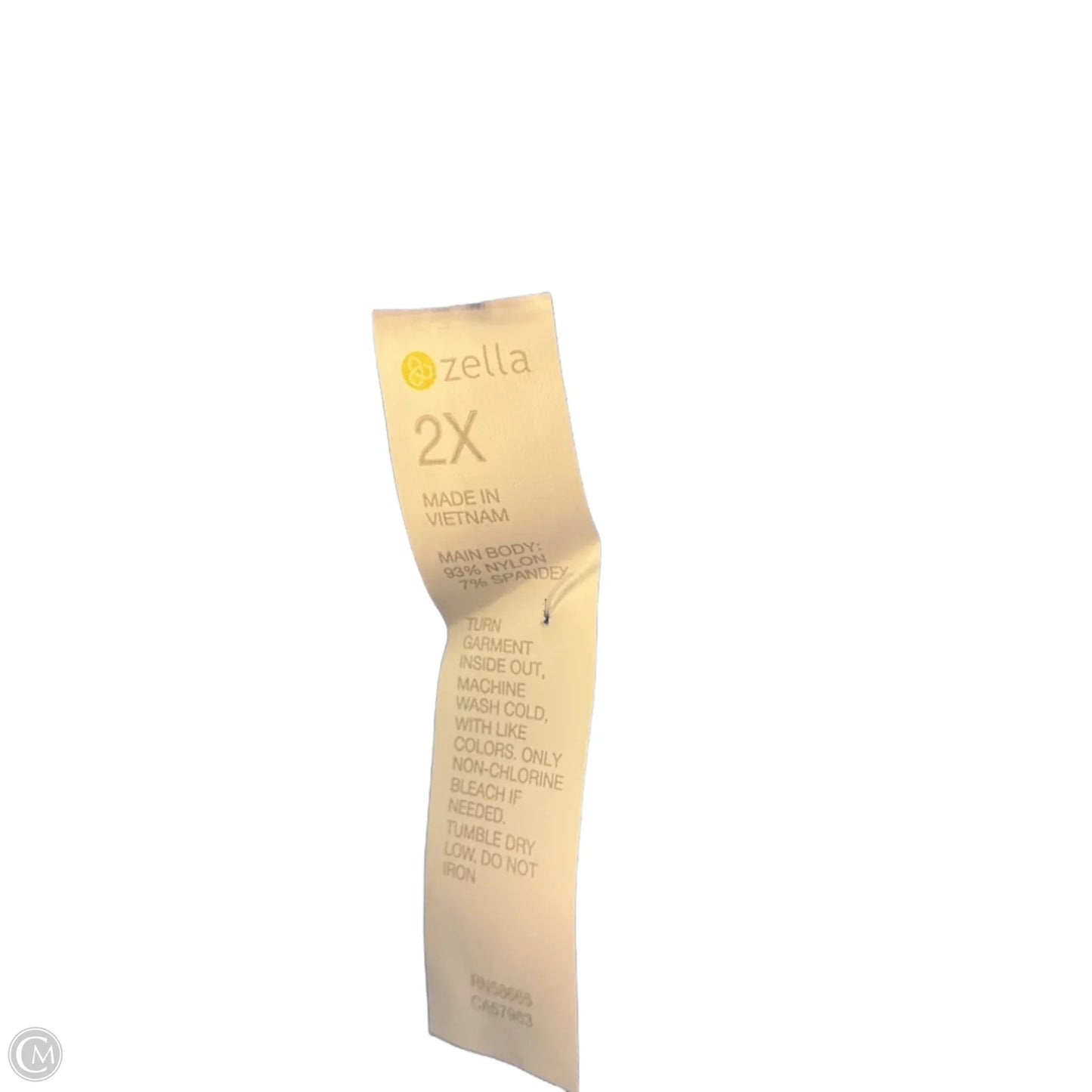 Athletic Top Short Sleeve By Zella In Blue, Size: 24