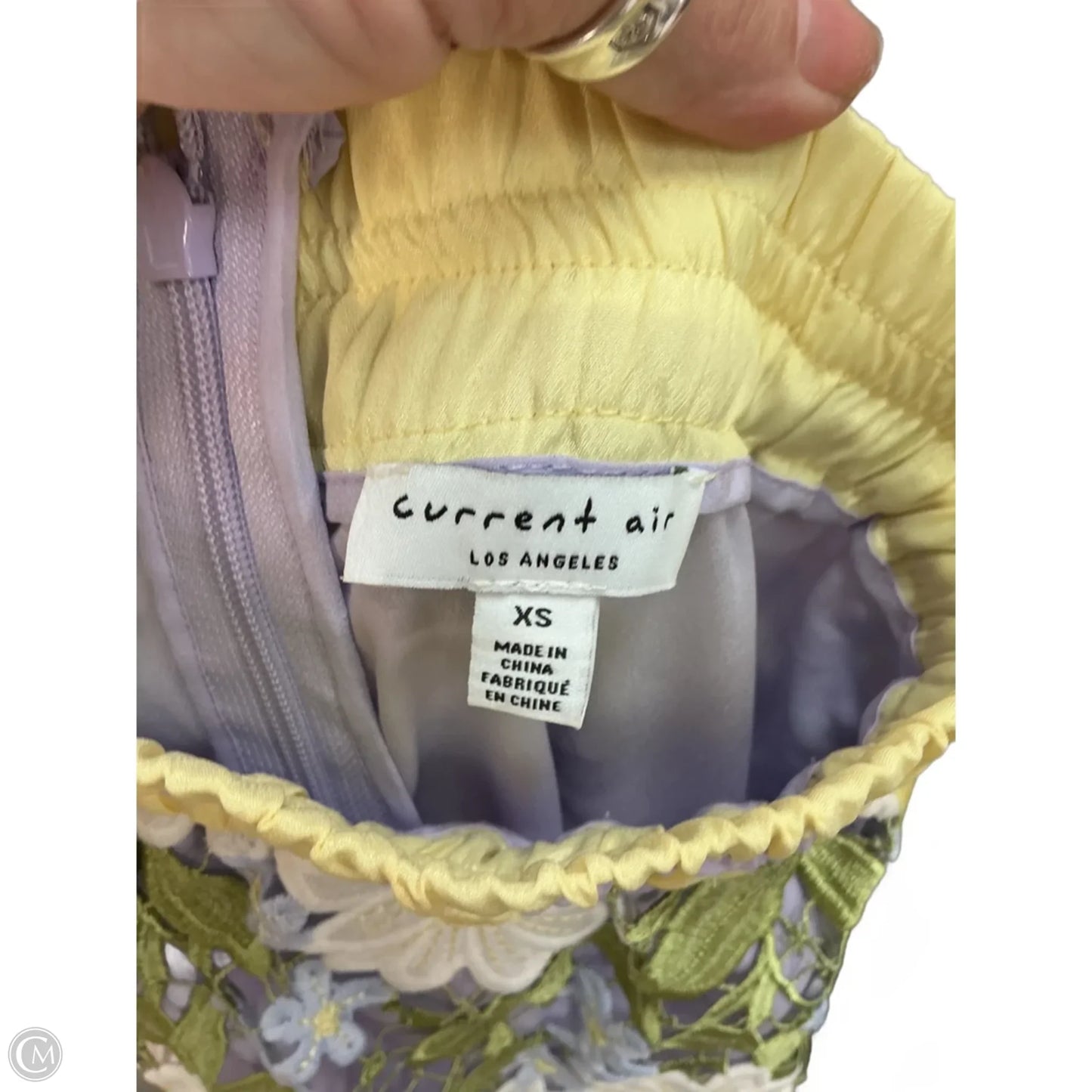 Skirt Maxi By Current Air In Yellow, Size: Xs