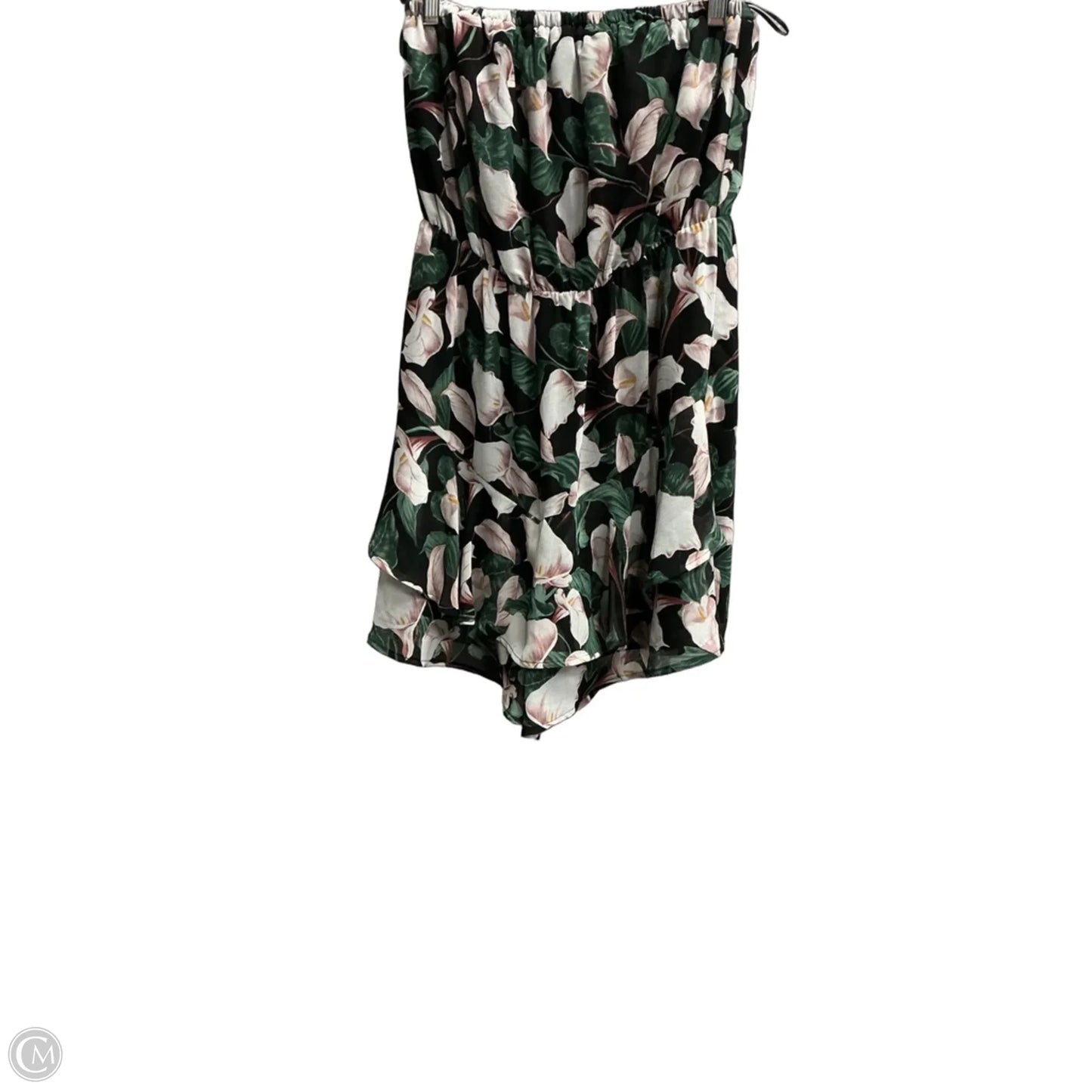 Romper By Express In Floral Print, Size: S