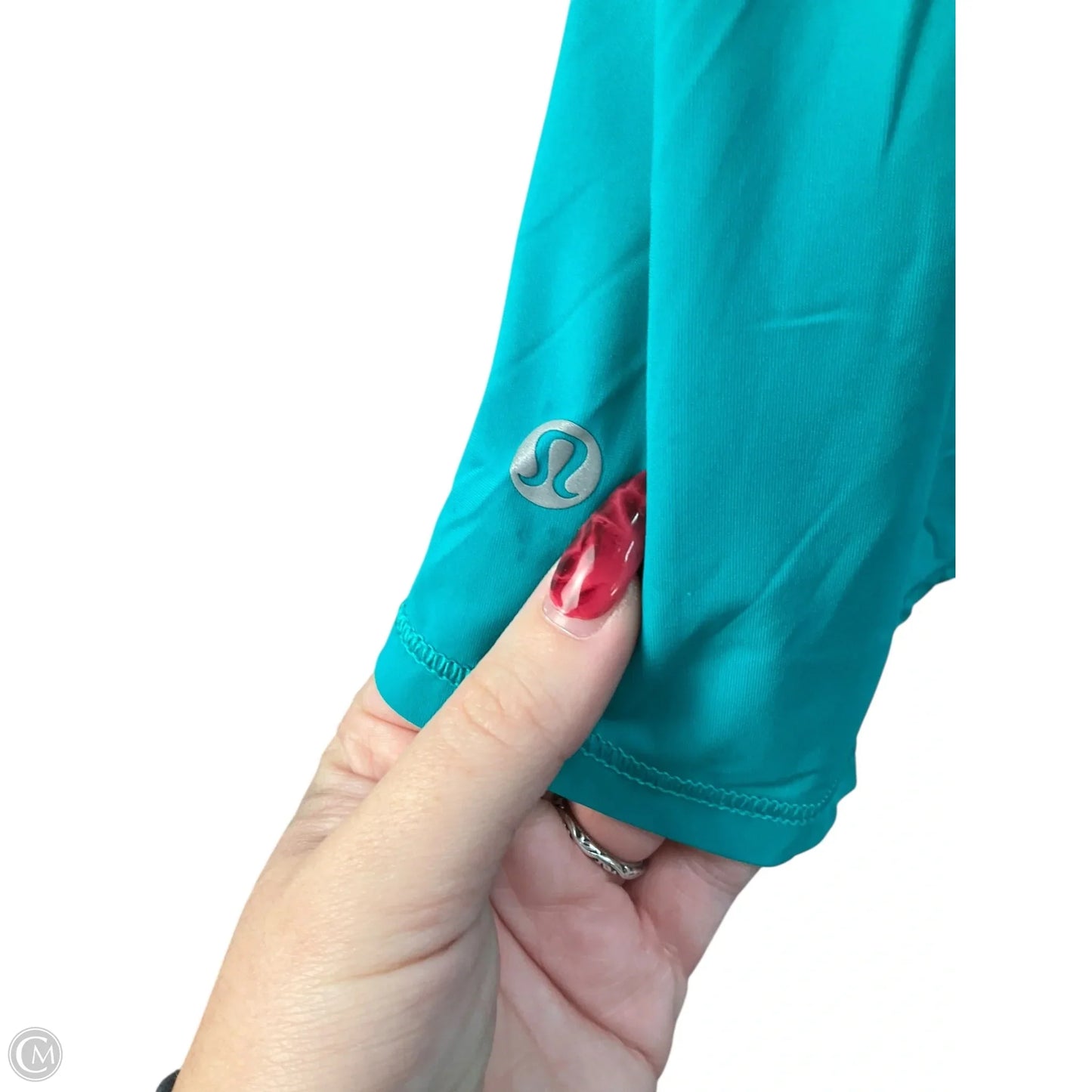 Athletic Tank Top By Lululemon In Green, Size: M