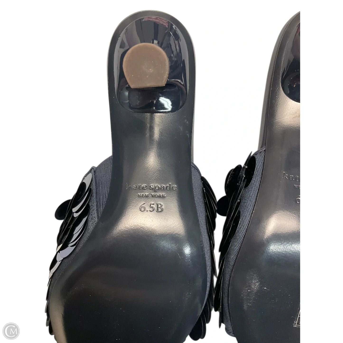 Sandals Designer By Kate Spade In Gold, Size: 6.5