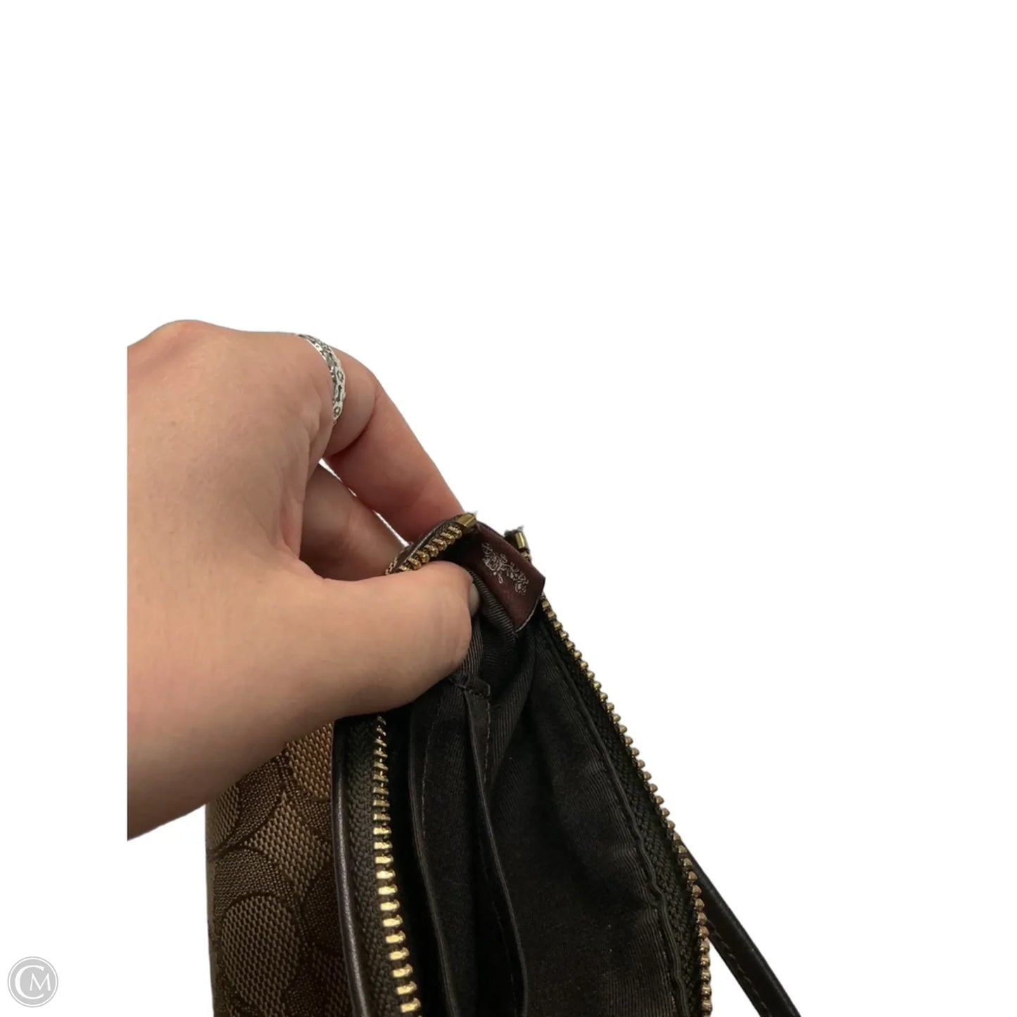 Wristlet Designer By Coach, Size: Small