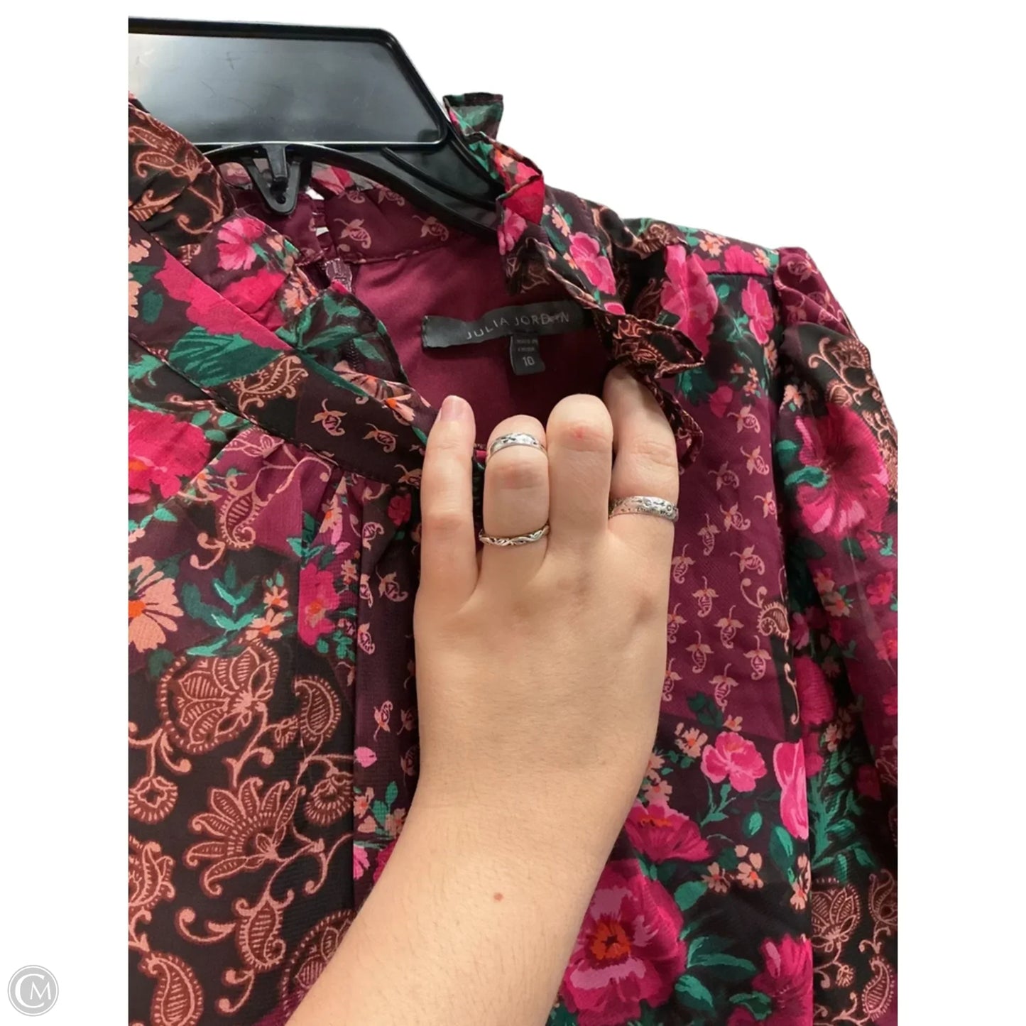 Dress Casual Midi By Julia Jordan In Red, Size: M