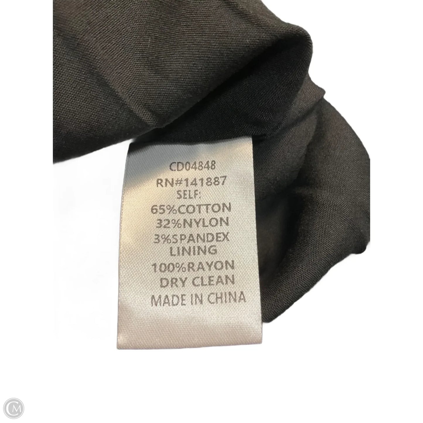 Dress Casual Midi By Tcec In Black, Size: S