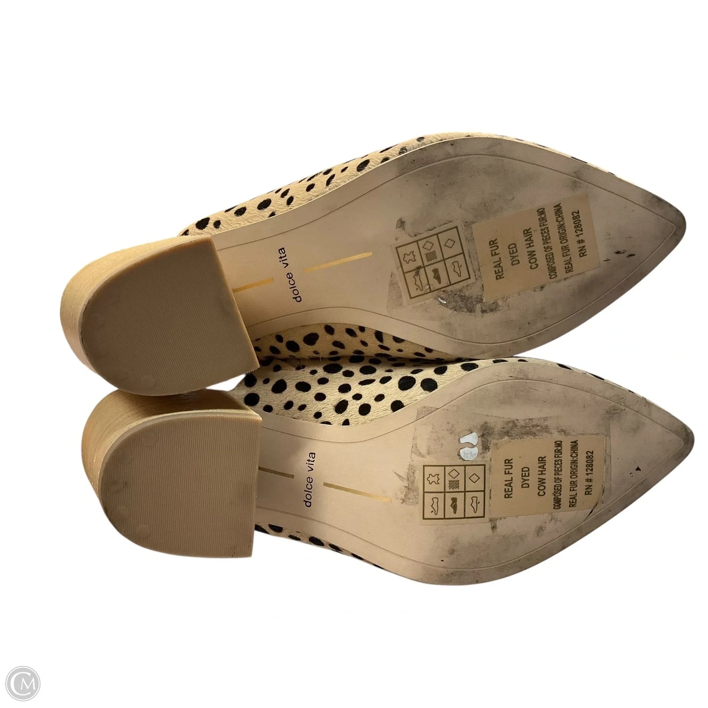 Shoes Heels Block By Dolce Vita In Animal Print, Size: 7