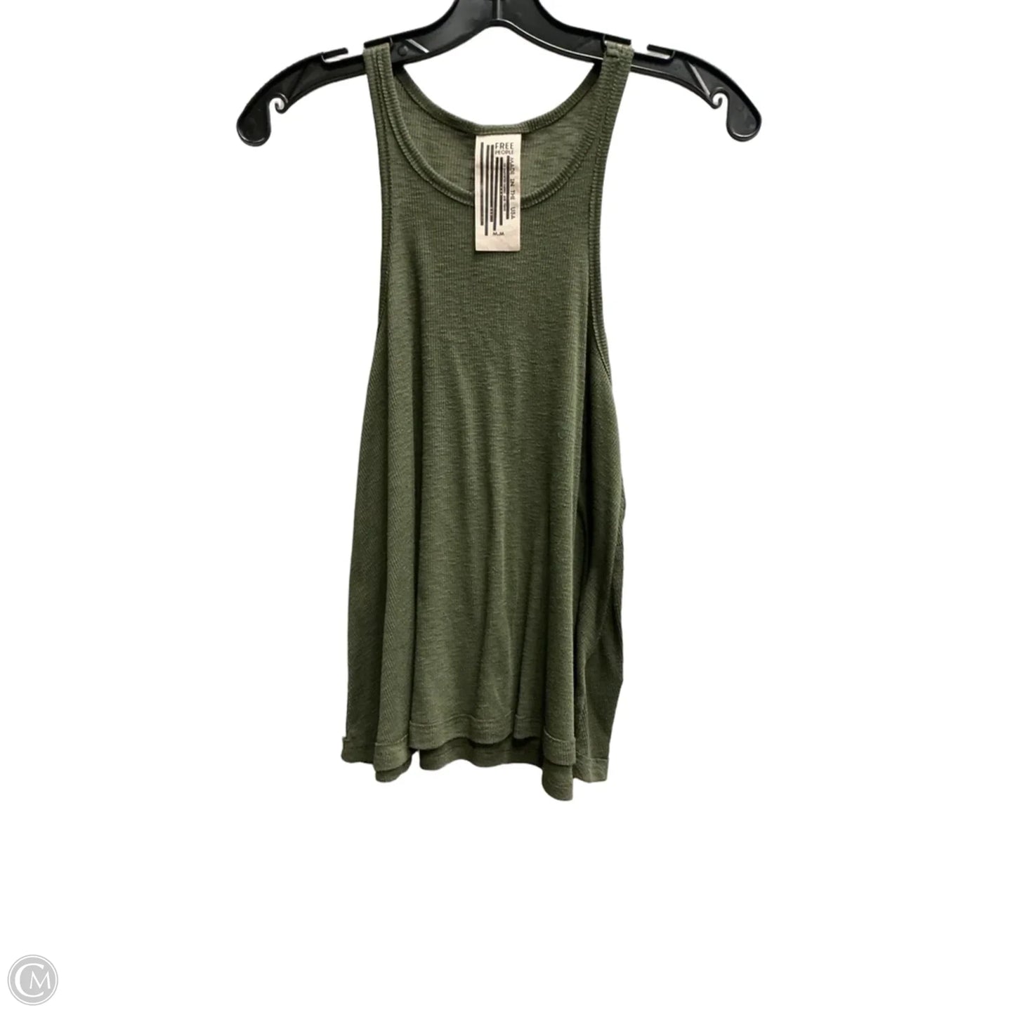Top Sleeveless Basic By Free People In Green, Size: M