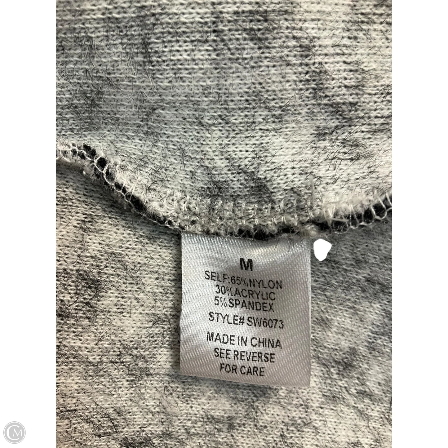 Sweater Short Sleeve By See And Be Seen In Animal Print, Size: M