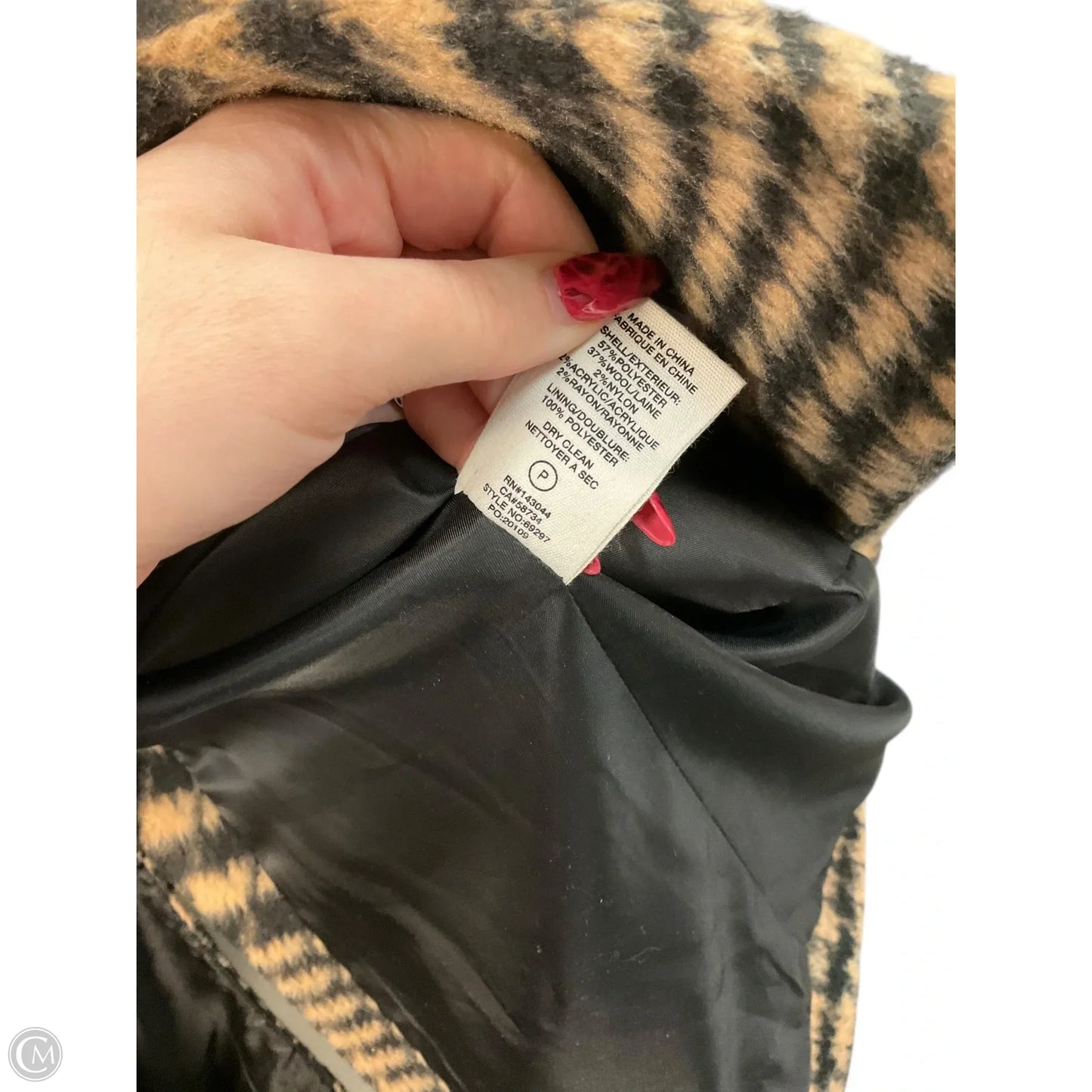 Coat Peacoat By Avec Les Filles In Brown, Size: S