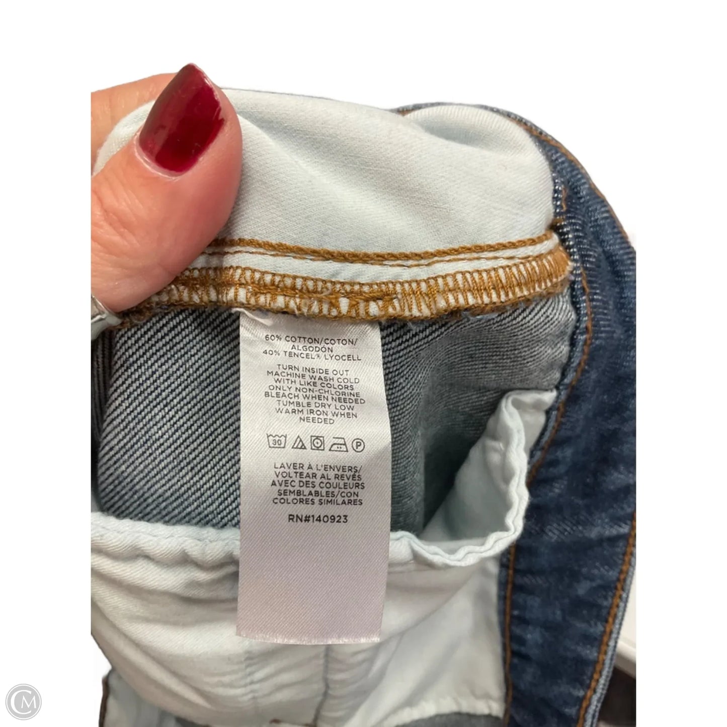 Pants Wide Leg By Loft In Blue, Size: 10