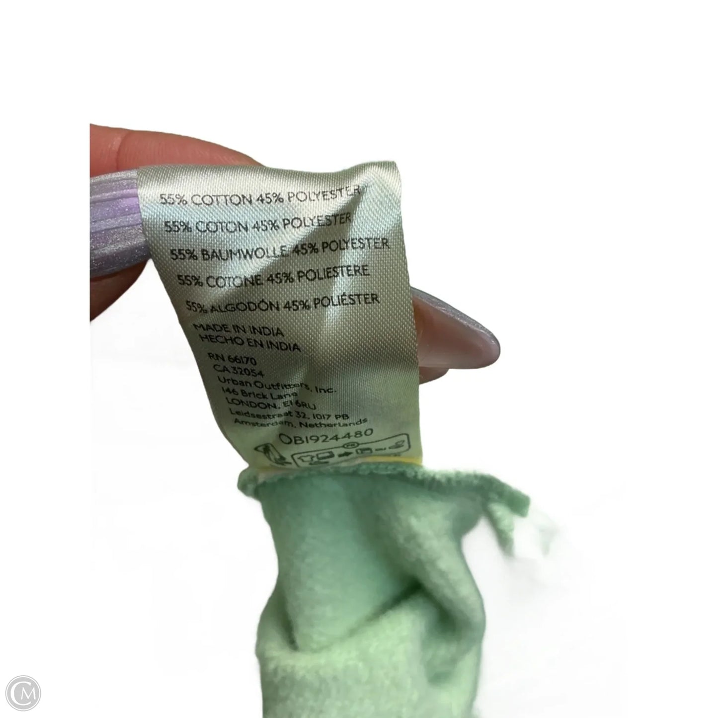 Sweatshirt Collar By Pilcro In Green, Size: S