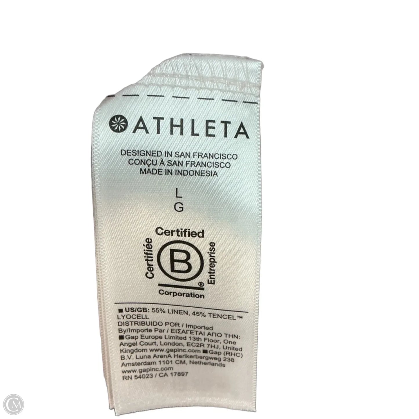 Athletic Tank Top By Athleta In Pink, Size: Xl