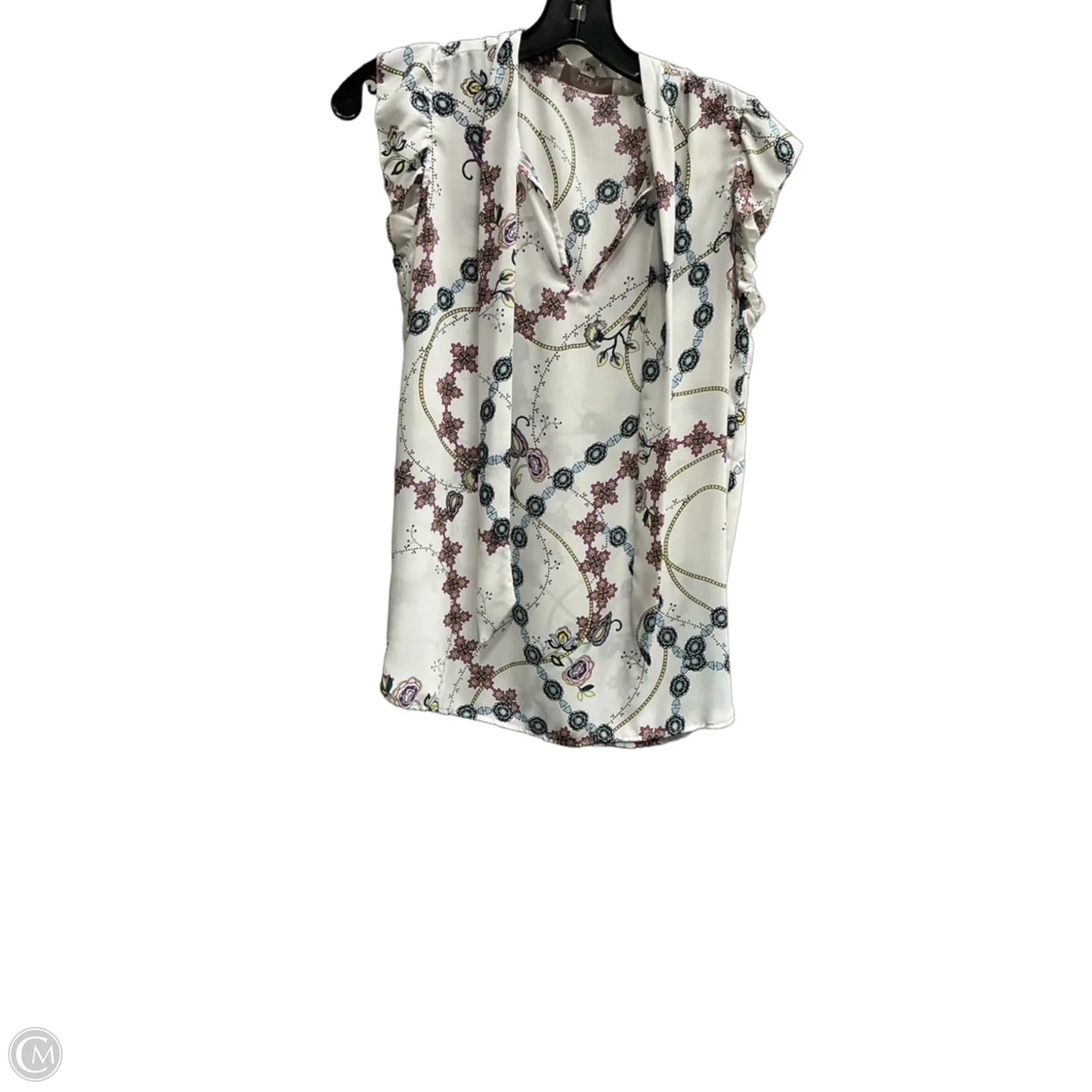 Top Sleeveless By Loft In White, Size: Xs