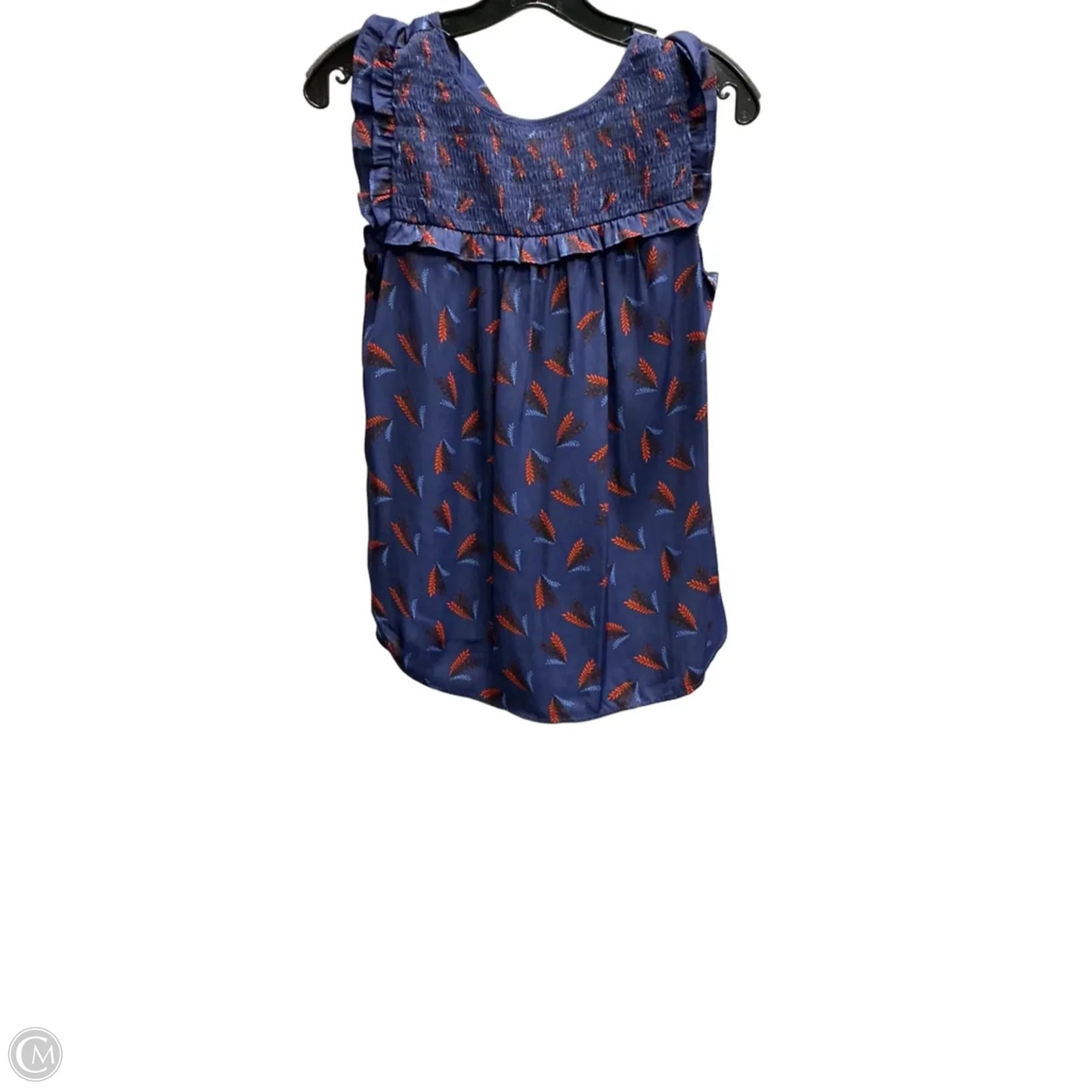 Top Sleeveless By Loft In Blue, Size: Xs