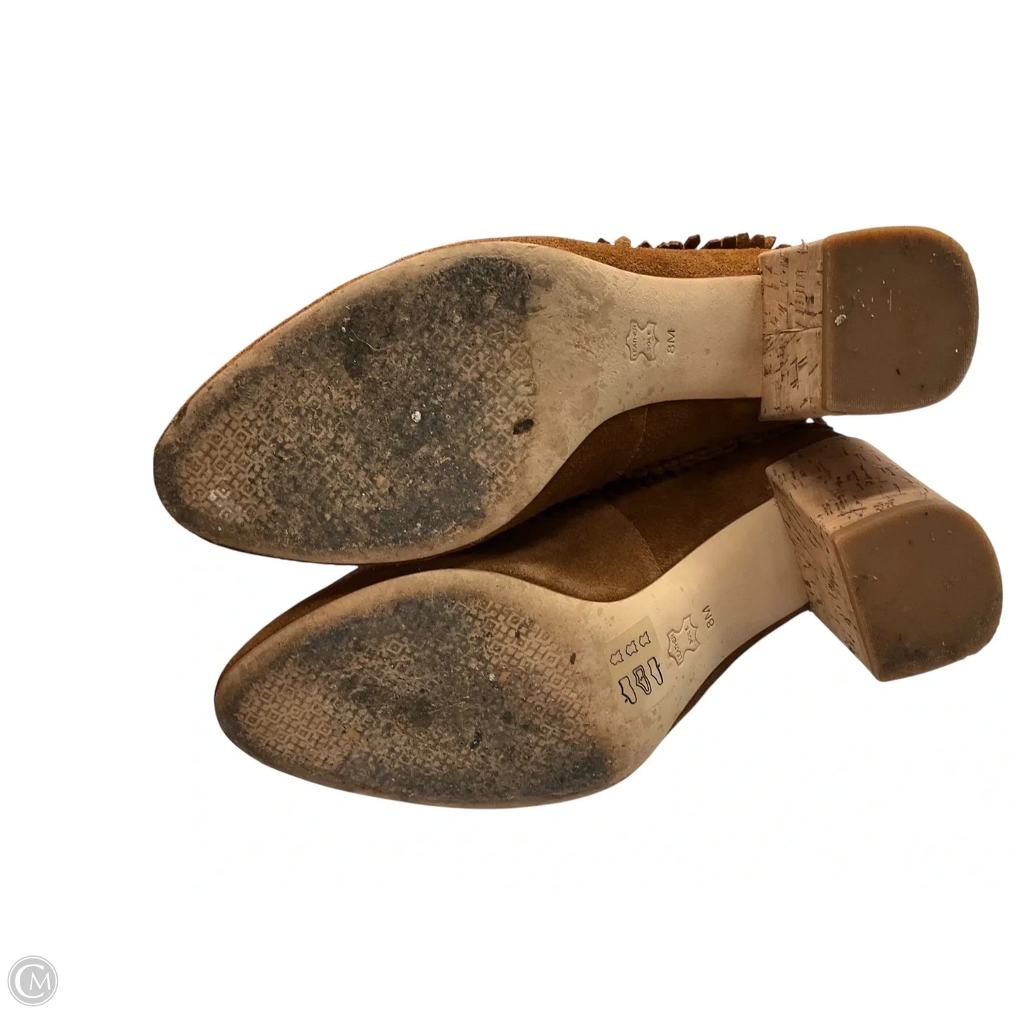 Shoes Designer By Tory Burch In Brown, Size: 8