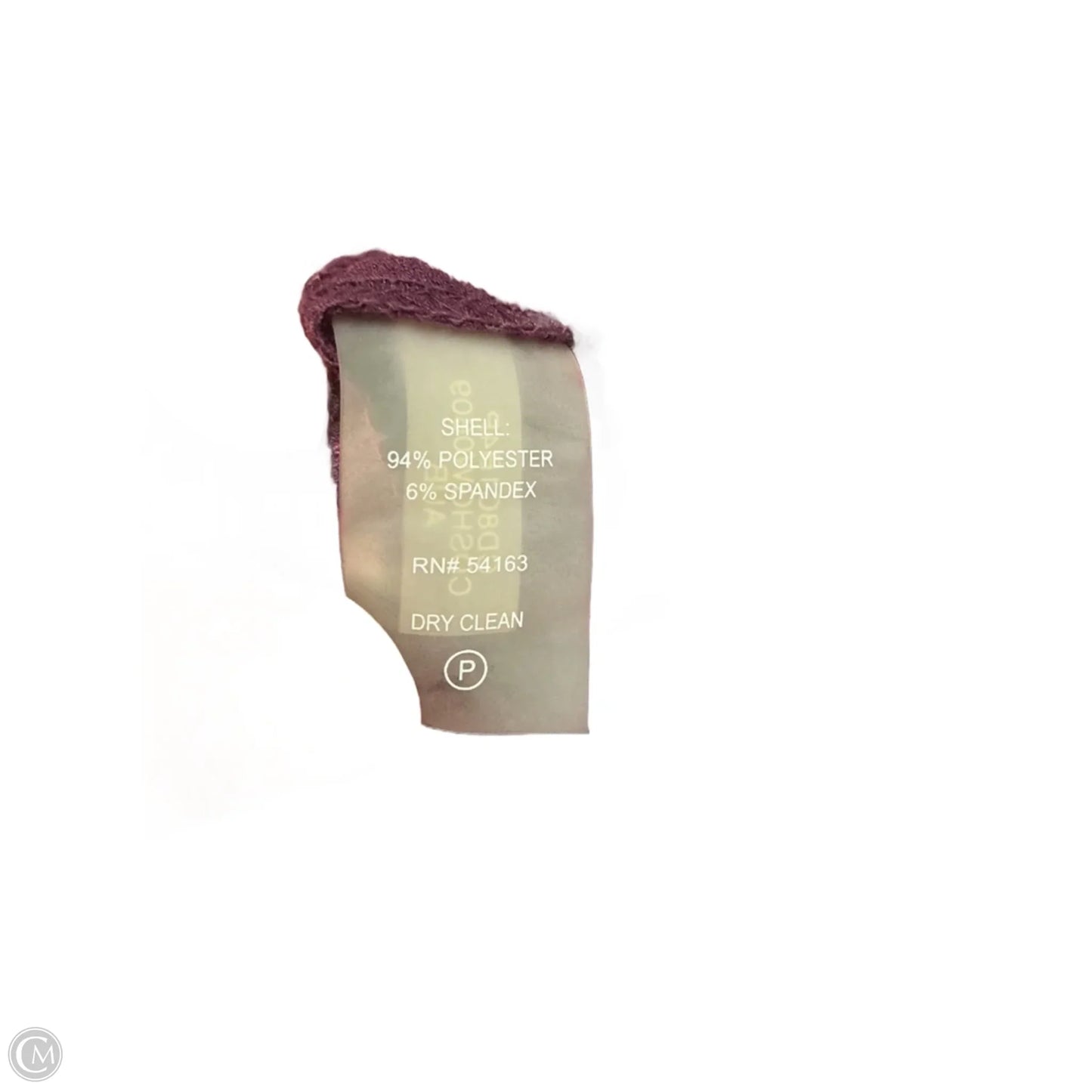 Dress Casual Midi By Calvin Klein In Purple, Size: S