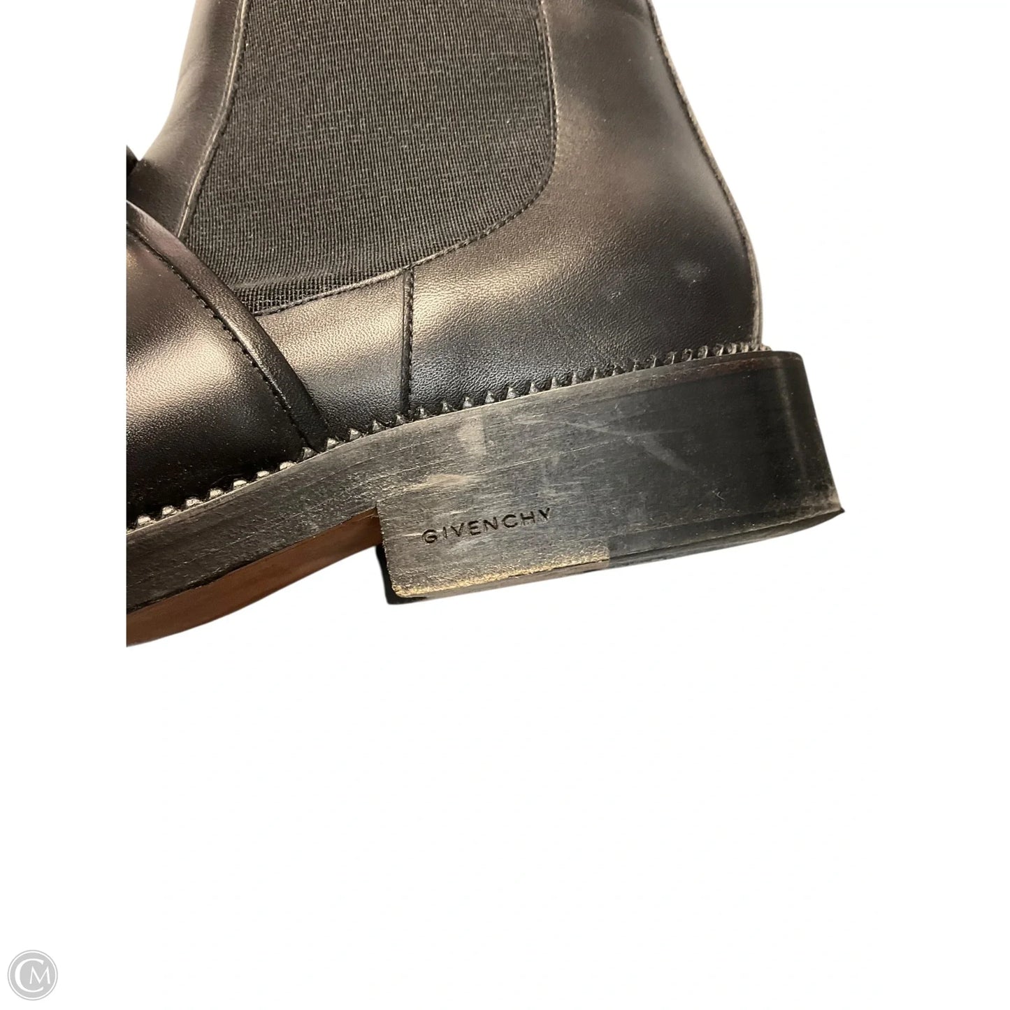 Boots Luxury Designer By Givenchy In Black, Size: 7