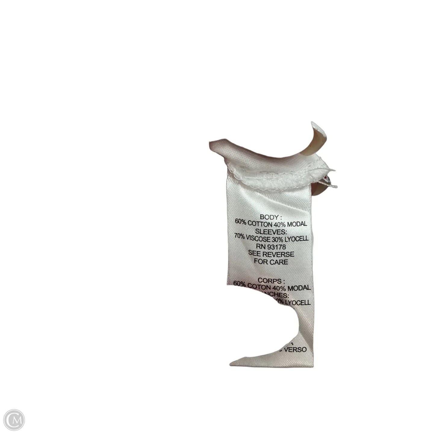 Top Short Sleeve By Elie Tahari In White, Size: S