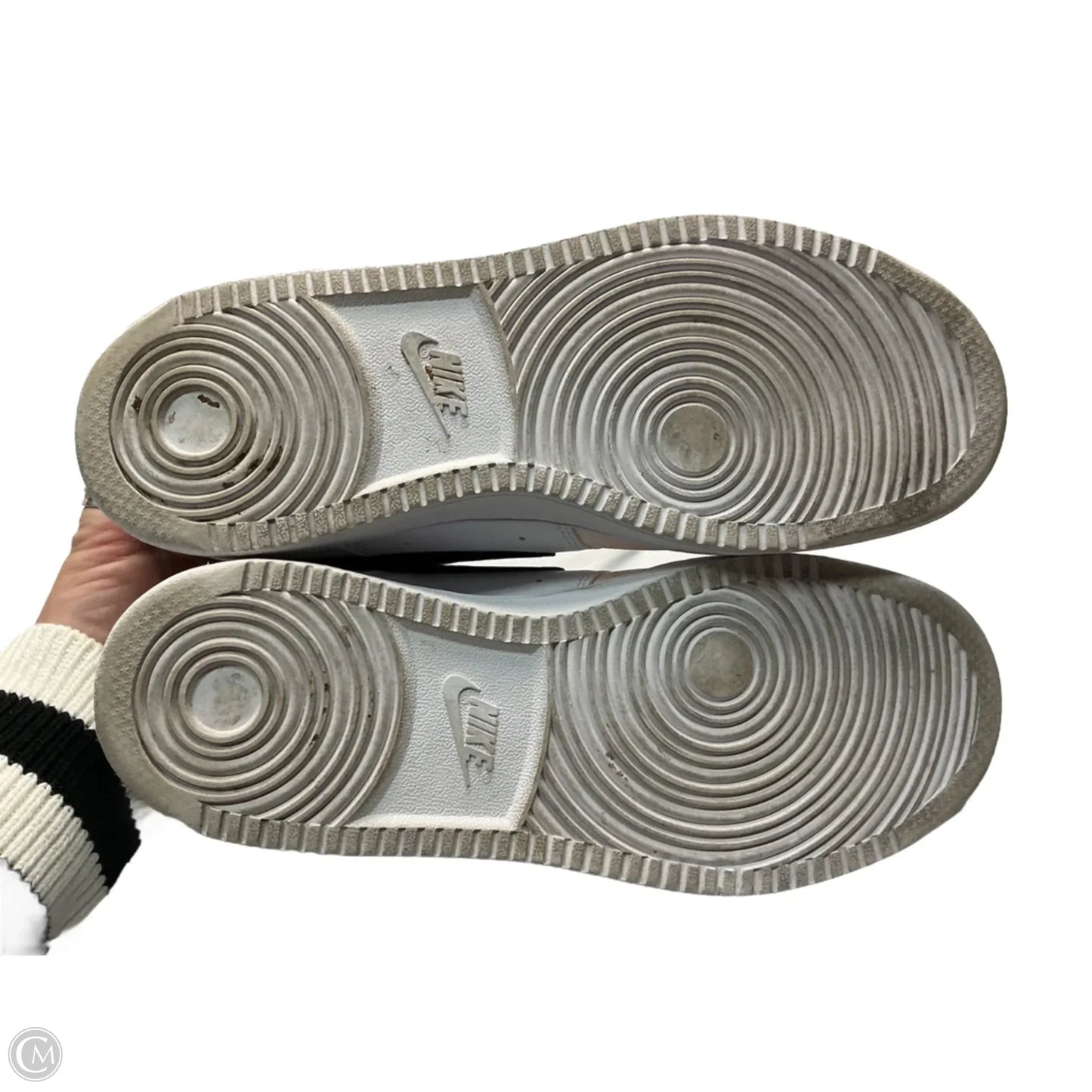 Shoes Athletic By Nike In White, Size: 8.5