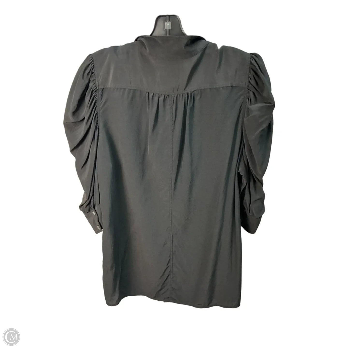 Top Short Sleeve By Frame In Black, Size: Xl