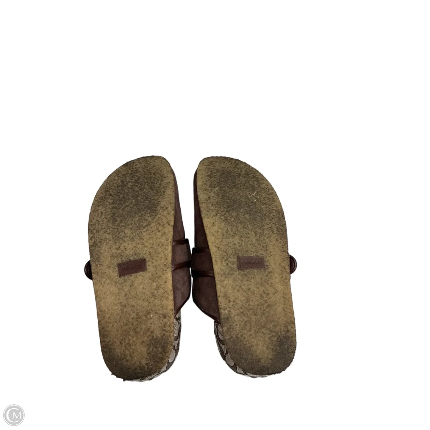 Shoes Designer By Coach In Brown, Size: 10