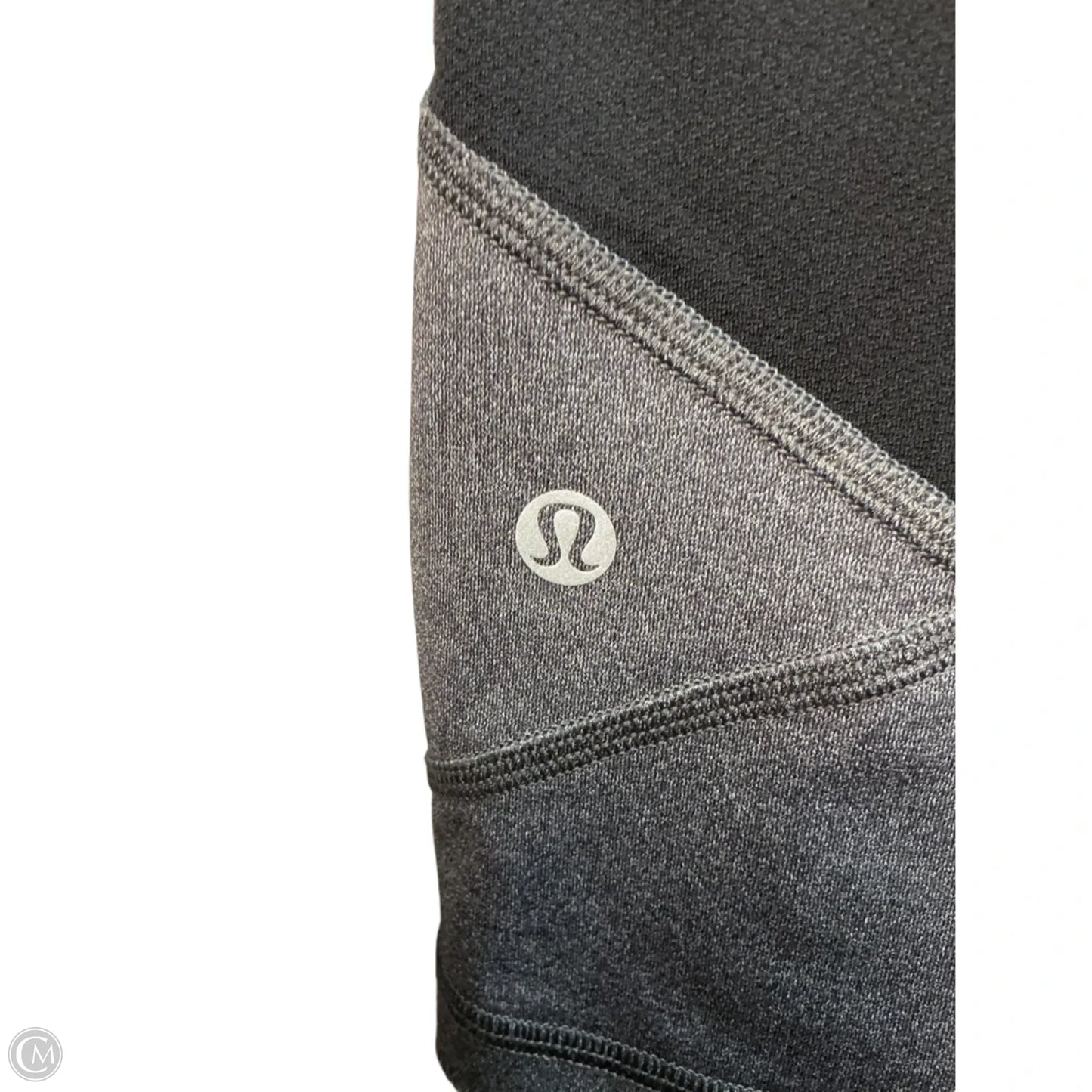 Athletic Leggings Capris By Lululemon In Grey, Size: S