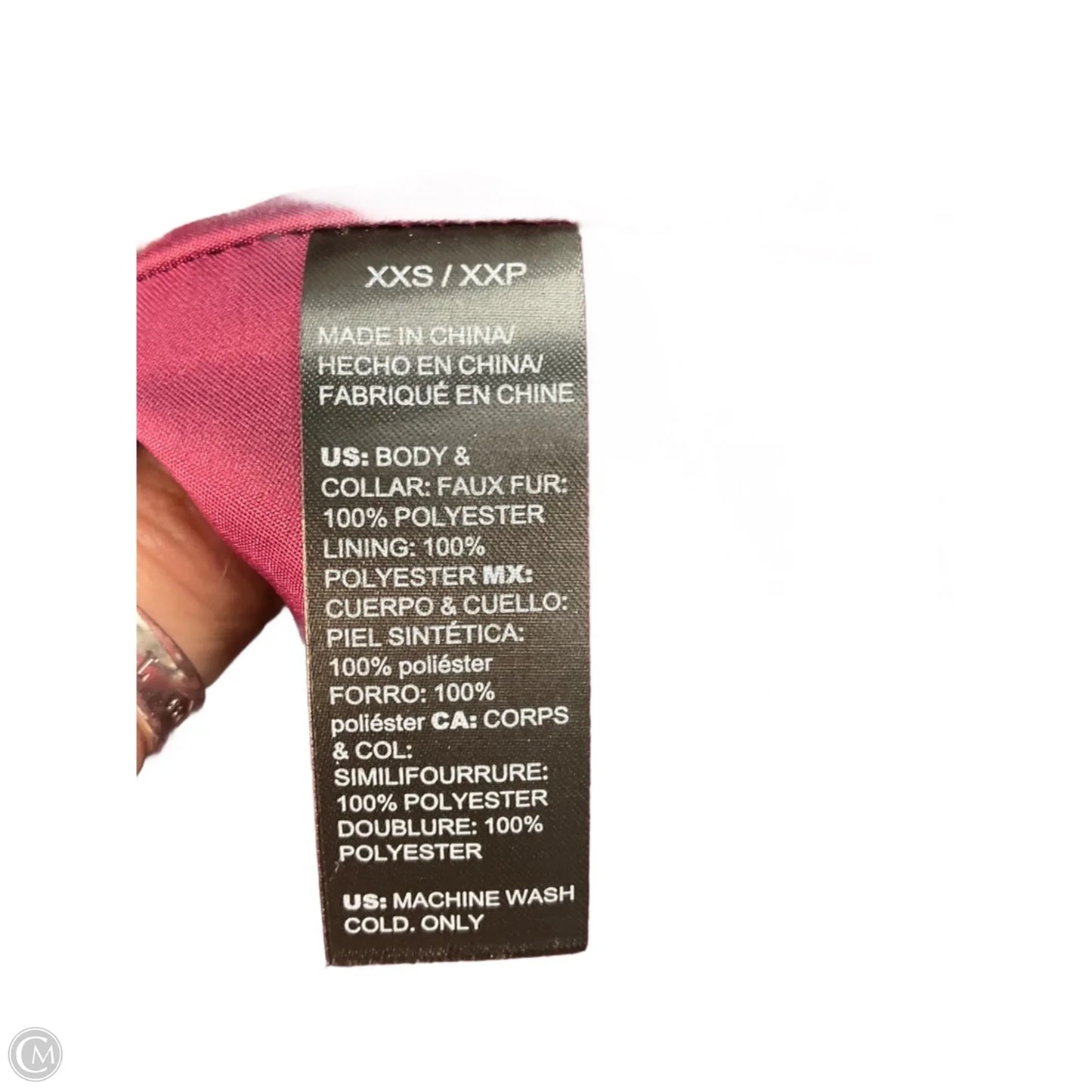 Vest Faux Fur & Sherpa By White House Black Market In Purple, Size: Xs