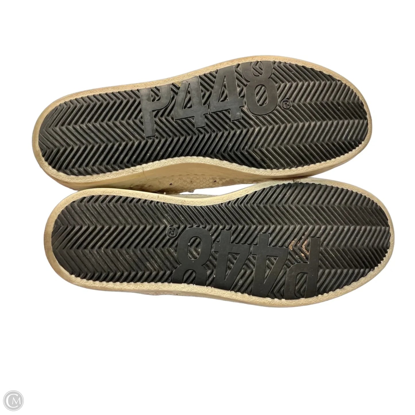 Shoes Athletic By P448 In Beige, Size: 8.5