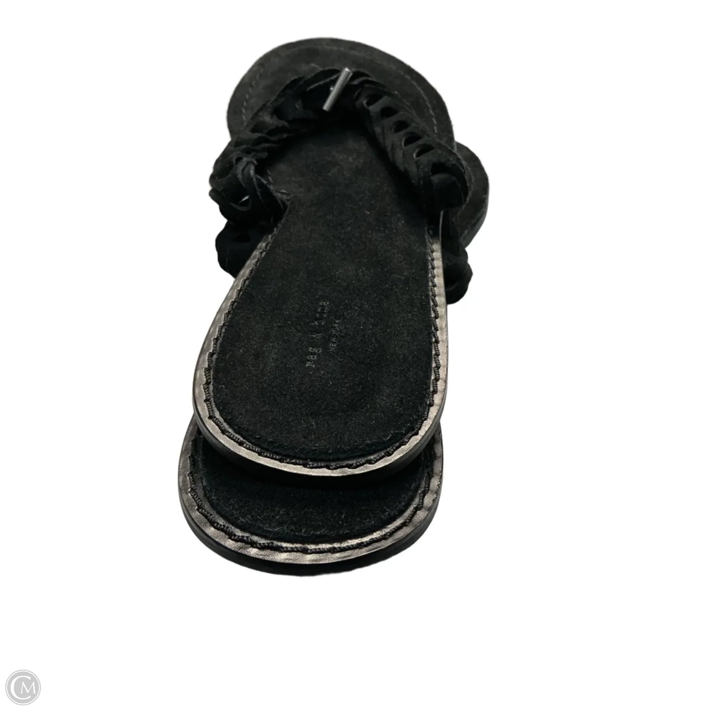 Sandals Flats By Rag And Bone In Black, Size: 6.5