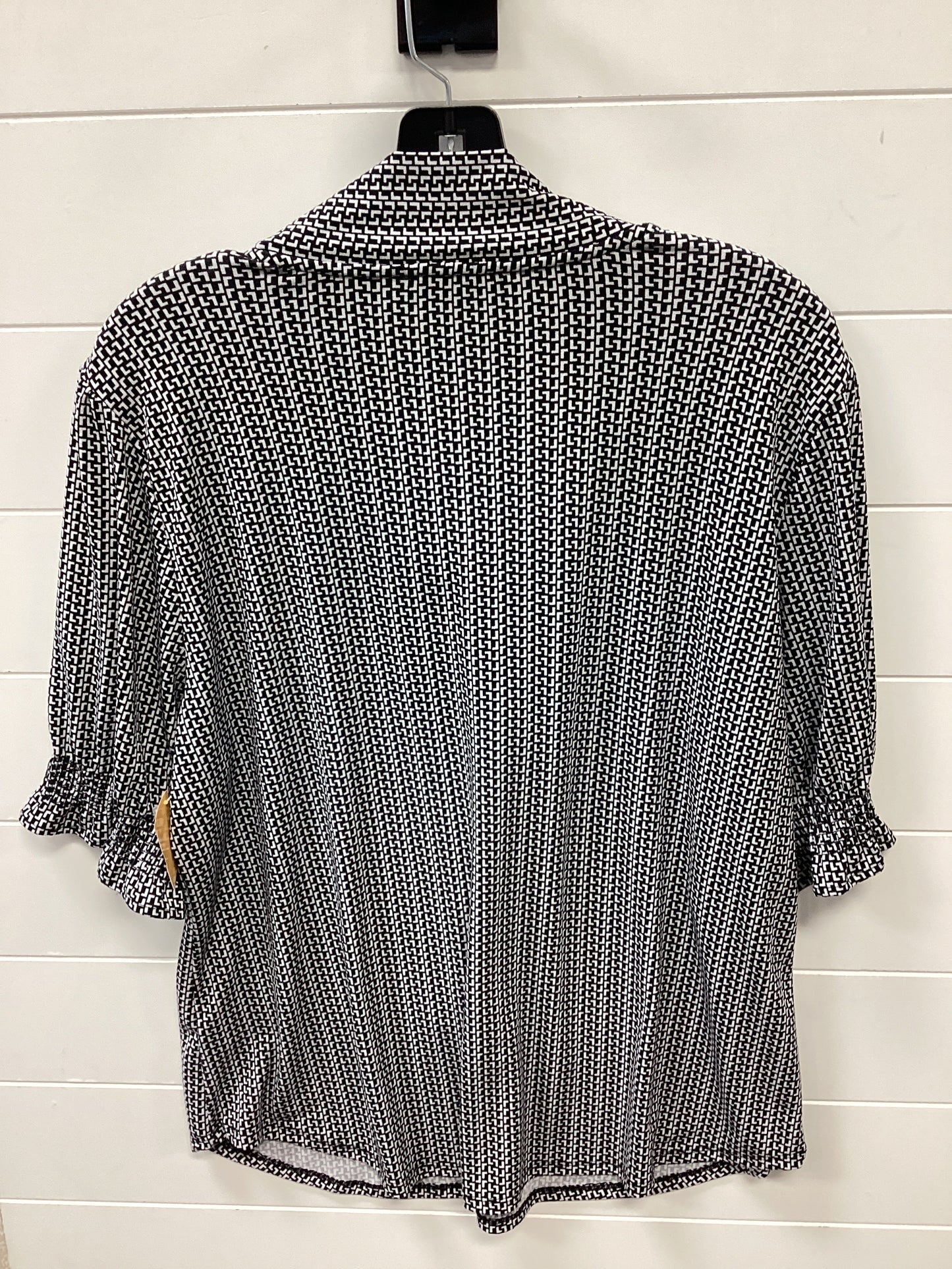 Top Ss By Adrianna Papell In Black, Size:Xl