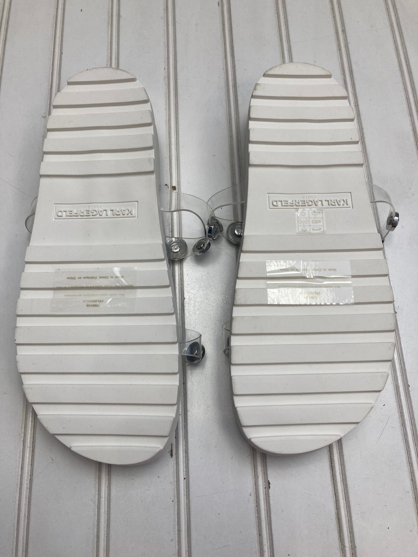 Sandals Flats By Karl Lagerfeld  Size: 10
