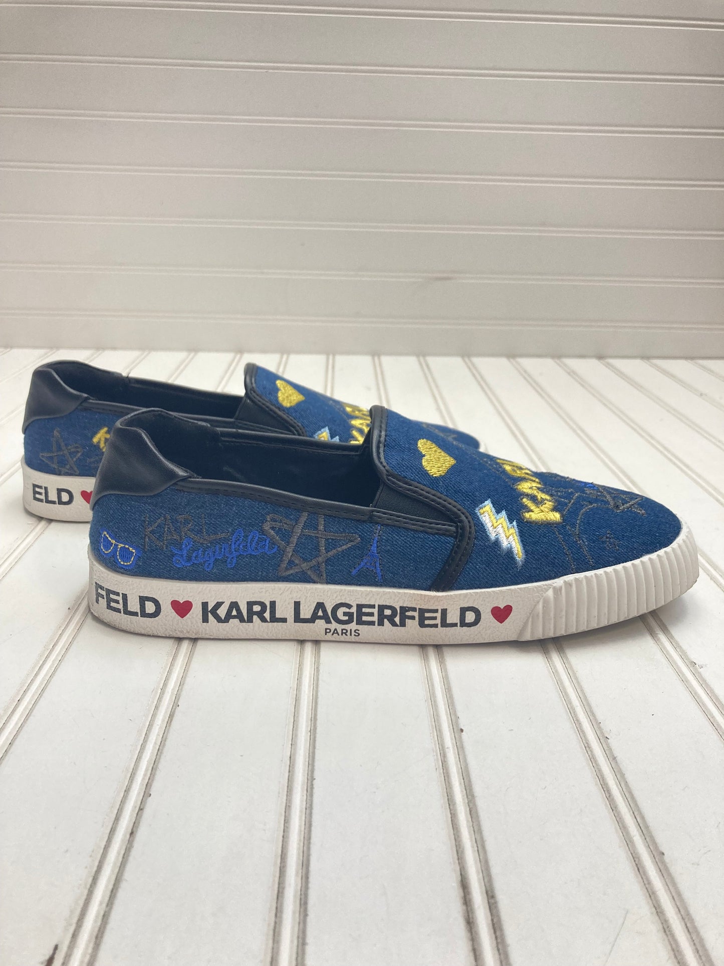 Shoes Sneakers By Karl Lagerfeld  Size: 9