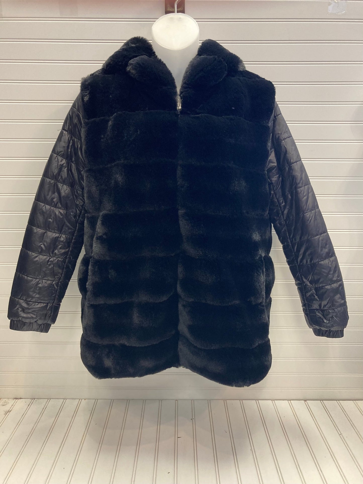 Jacket Faux Fur & Sherpa By Metric Knits  Size: Xl