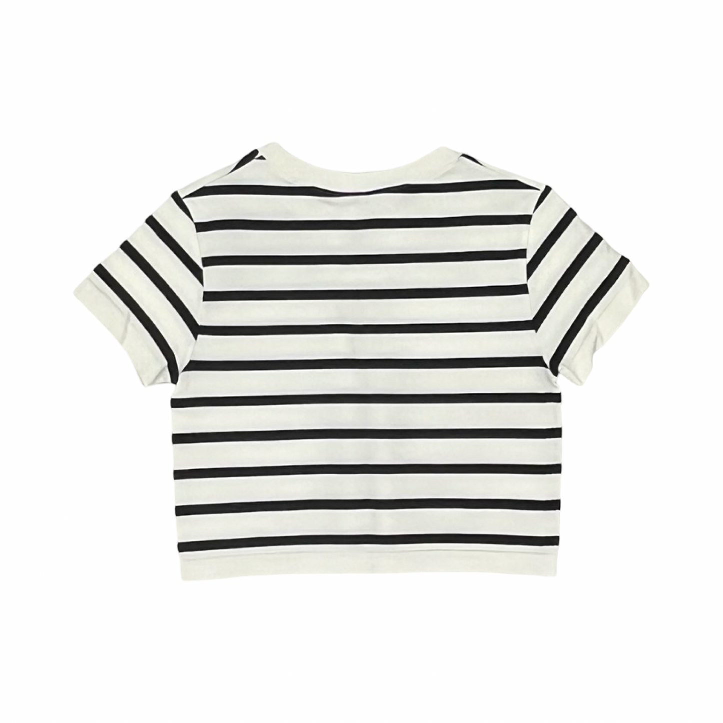 Top Ss By Clothes Mentor In Black & Cream, Size:M