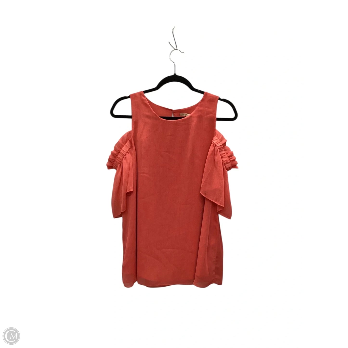 Top Short Sleeve By Gibson And Latimer In Orange, Size: M