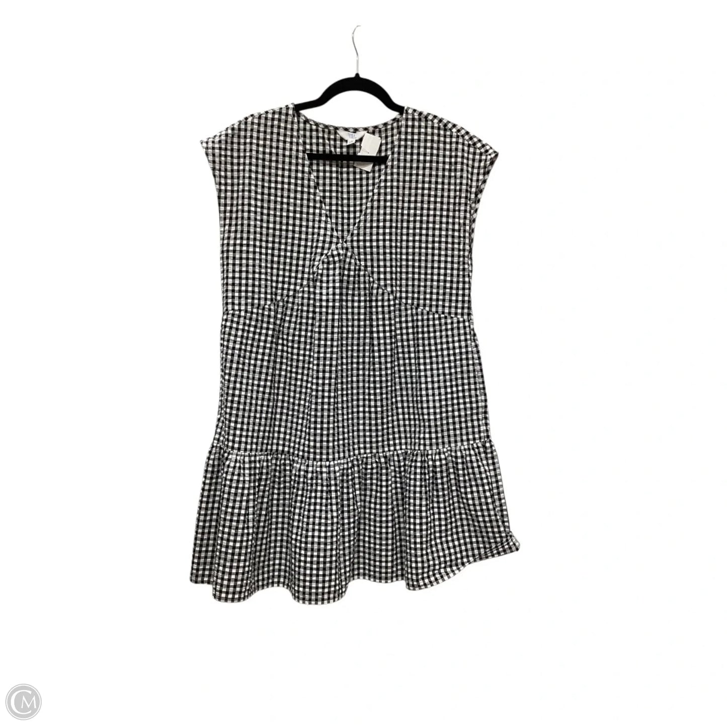 Dress Casual Short By Time And Tru In Black & White, Size: S