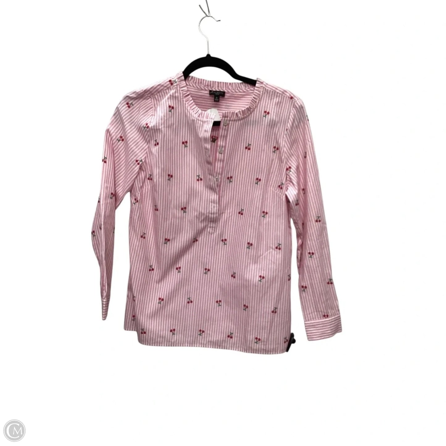 Top Long Sleeve By Talbots In Pink, Size: Sp