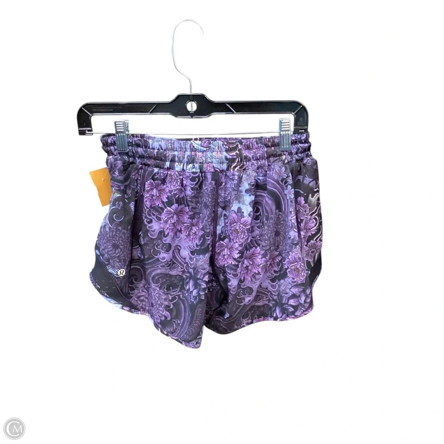 Athletic Shorts By Lululemon In Purple, Size: 8