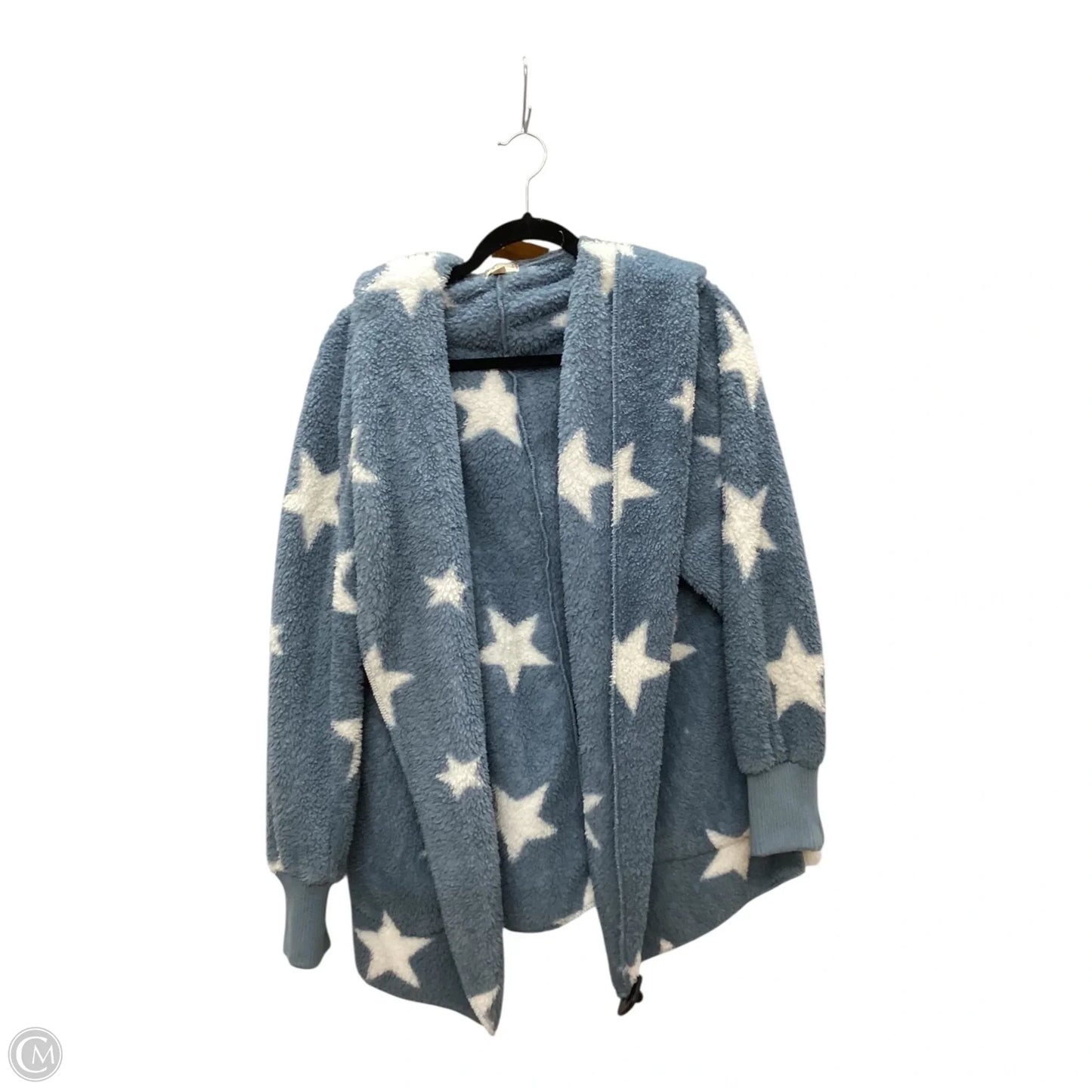 Cardigan By Hem & Thread In Blue, Size: Osfm