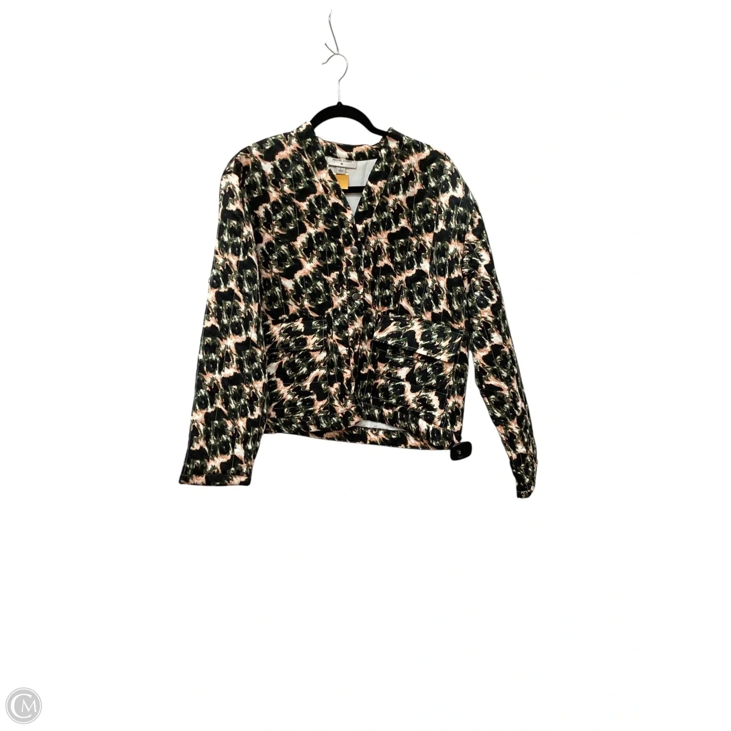 Jacket Puffer & Quilted By Target-designer In Floral Print, Size: L