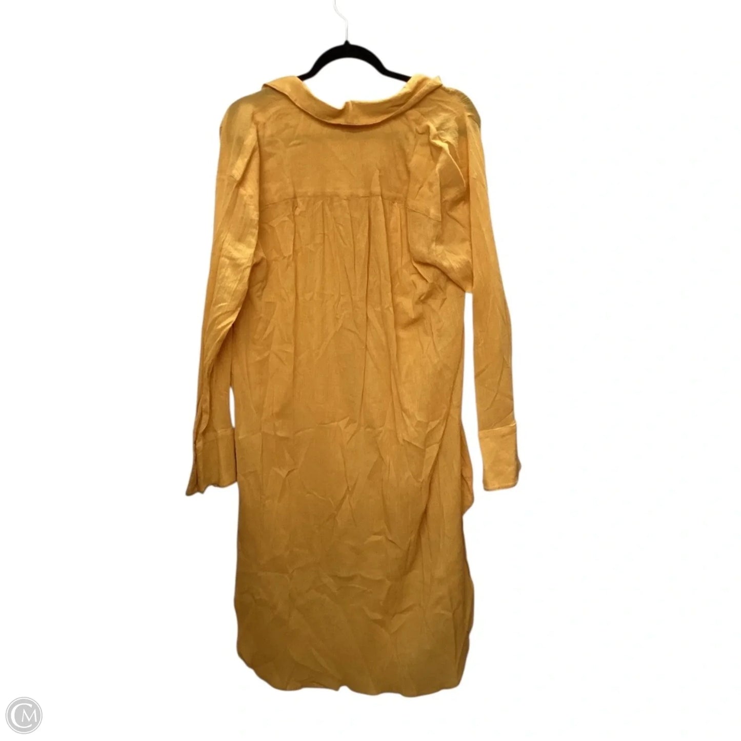 Top Long Sleeve By Anthropologie In Yellow, Size: S