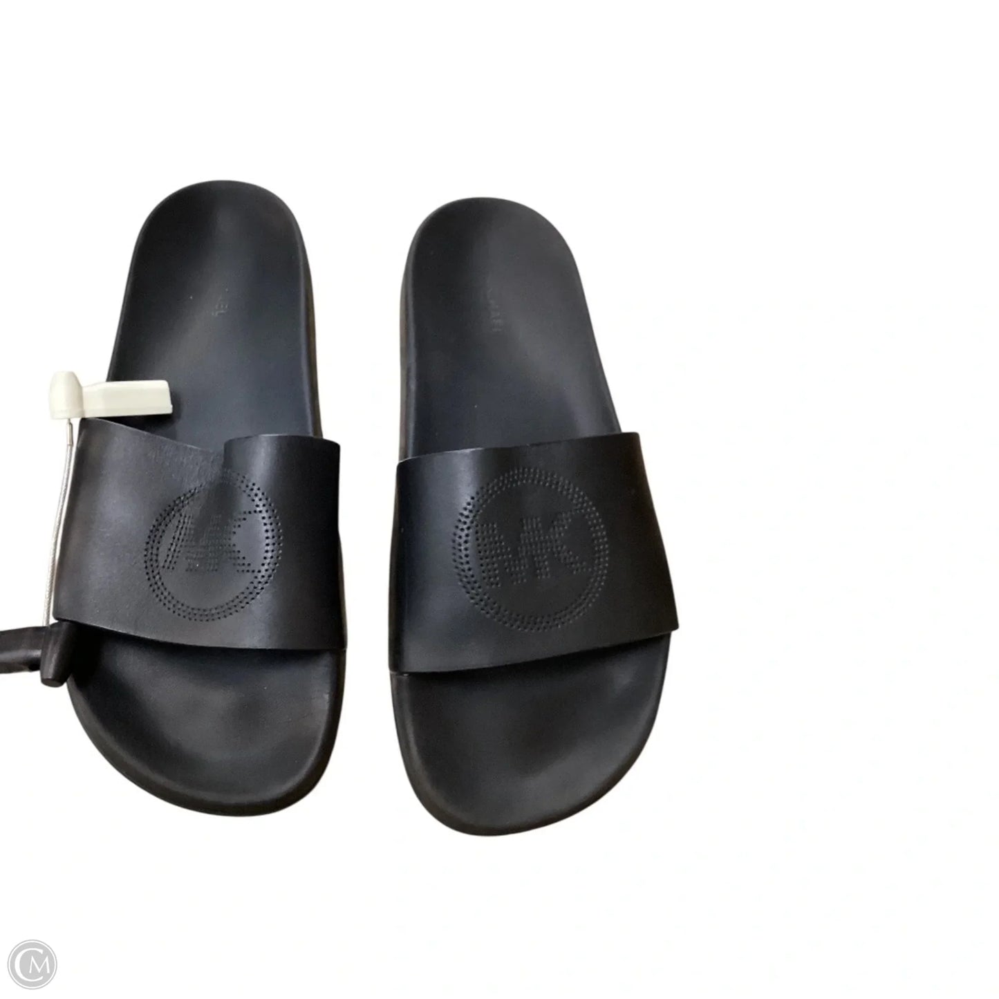 Sandals Flats By Michael By Michael Kors In Black, Size: 9