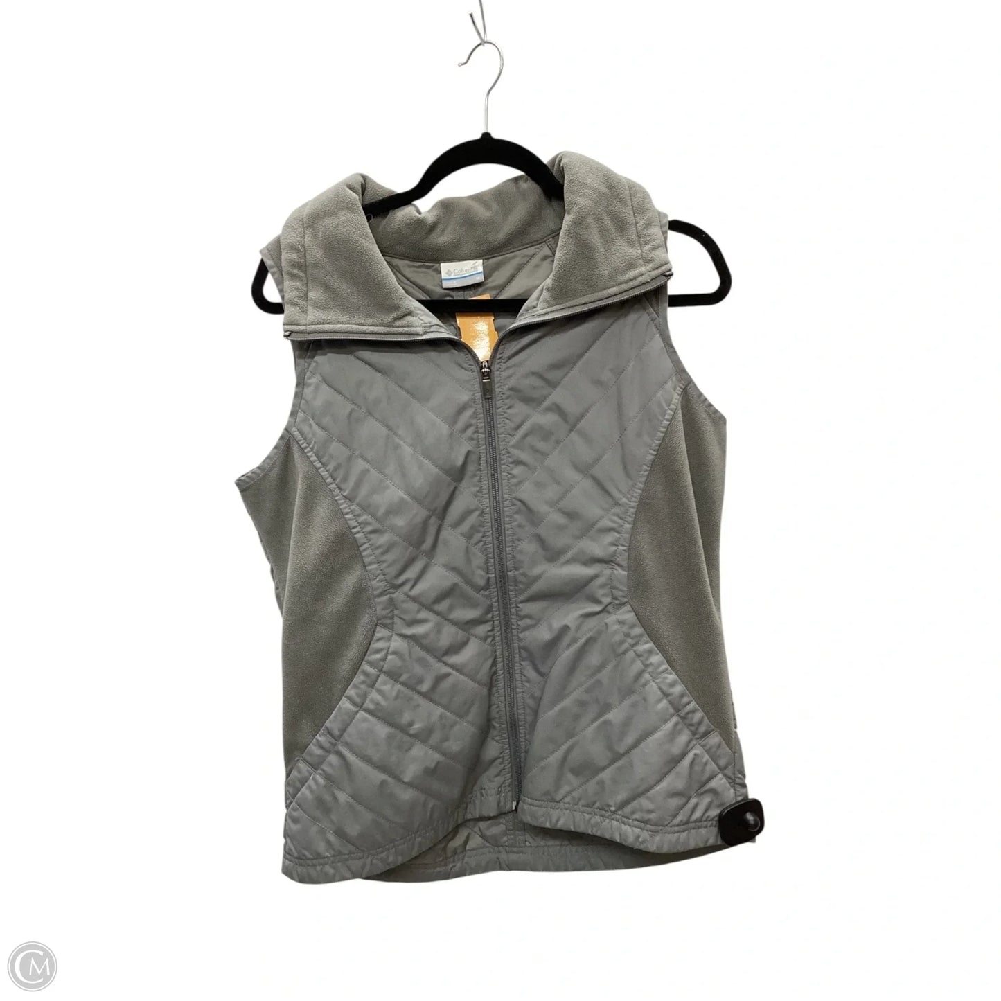 Vest Puffer & Quilted By Columbia In Grey, Size: M