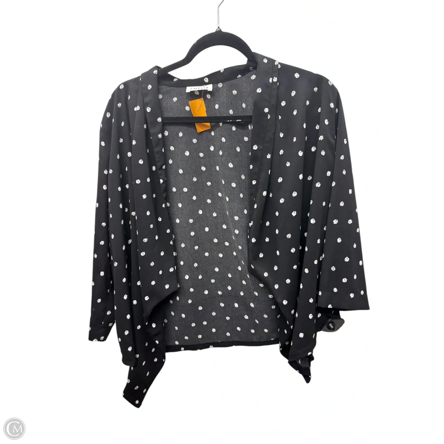 Shawl By Clothes Mentor In Polkadot Pattern, Size: M