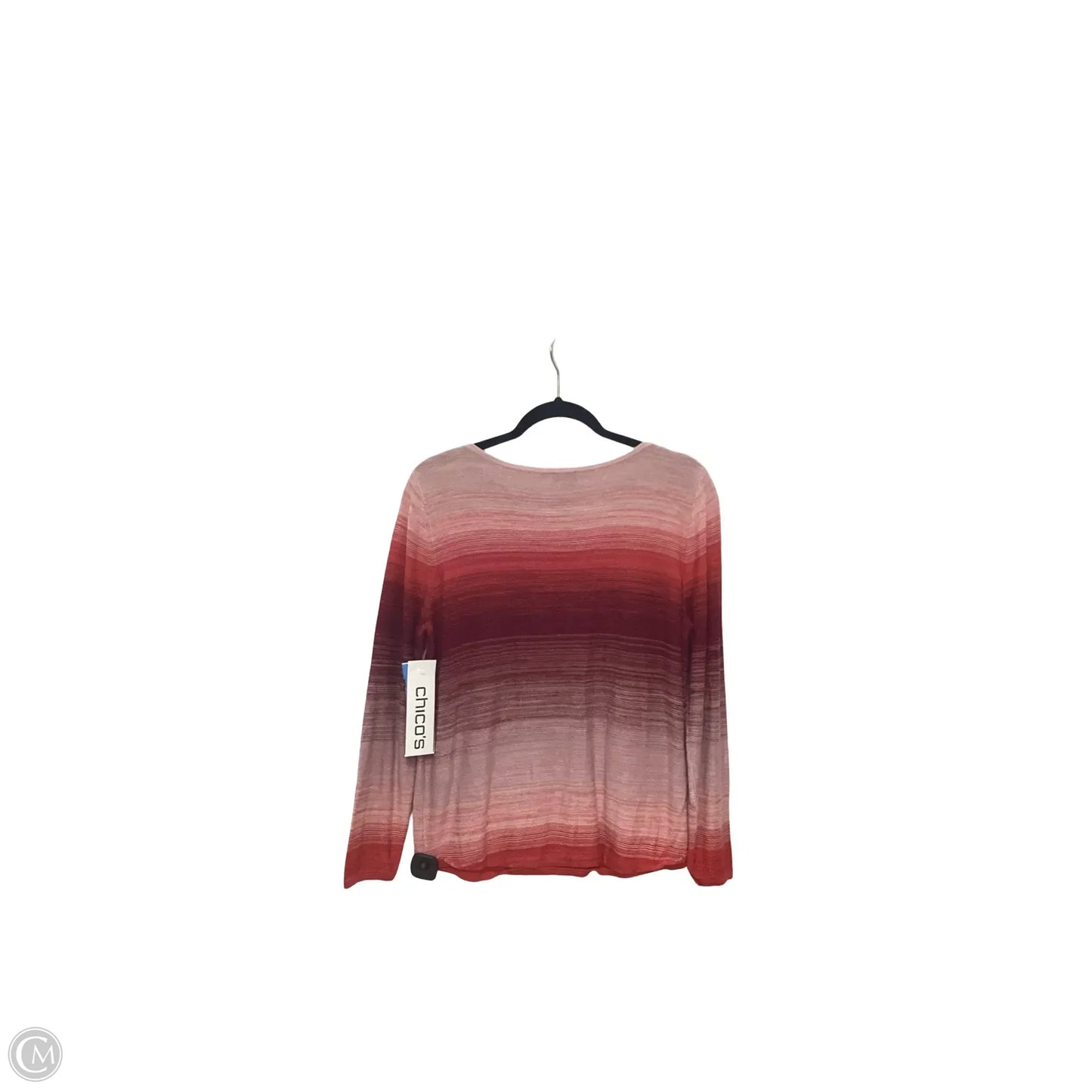 Sweater By Chicos In Red, Size: M