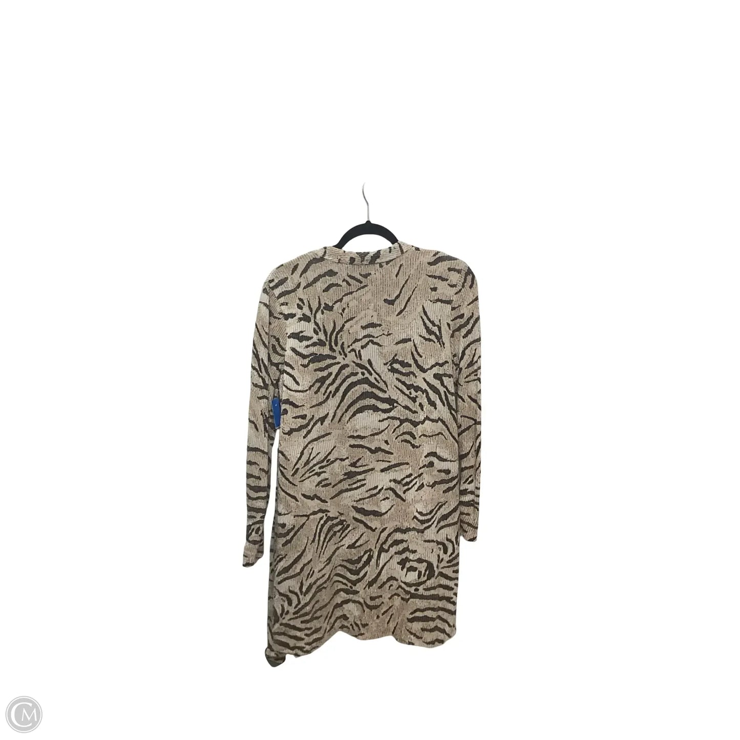 Top 2pc Sleeveless By Chicos In Animal Print, Size: M