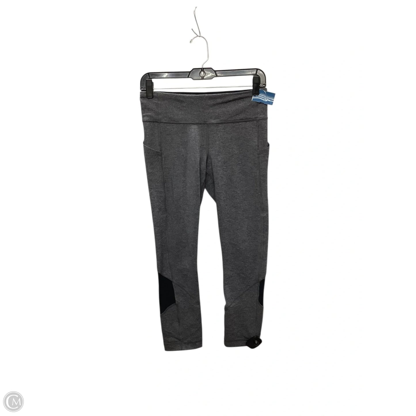 Athletic Leggings Capris By Lululemon In Grey, Size: 6