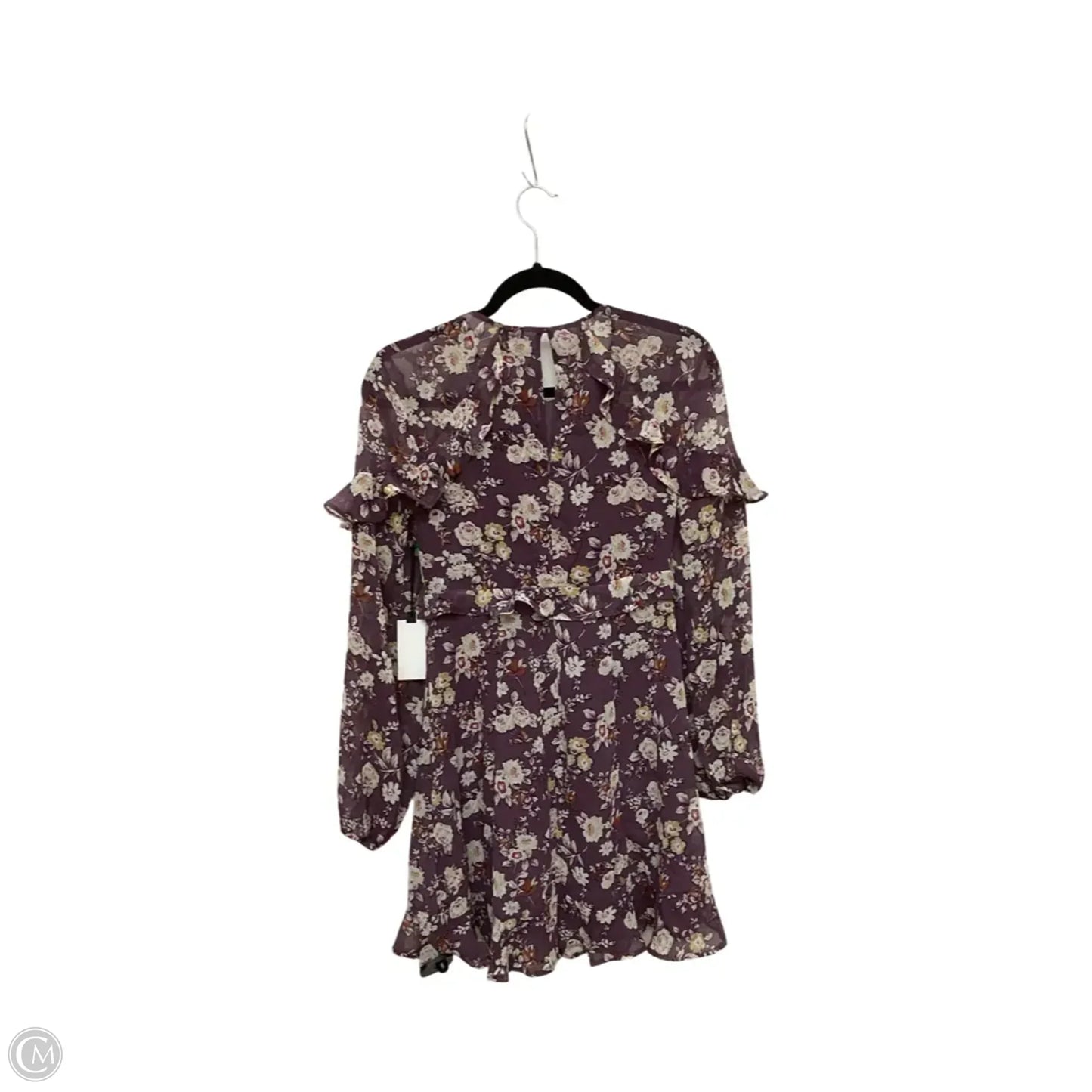 Designer Dress Casual Short By Astr The Label In Purple, Size: S